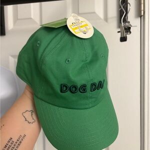 Green "DOG DAY" Embroidered Baseball Cap - Unbranded